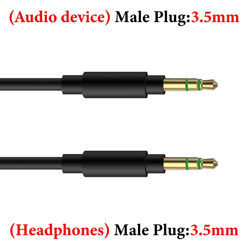 GEEKRIA Audio Cable Compatible with Anker Soundcore H30i, Space One, Q11i, Life 2 Neo/Active, Q30, Q35, Q20i, Q45, Vortex, 3.5mm Aux Replacement Stereo Cord (4 ft / 1.2 m) - Image 3